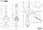 Bosch 0 607 350 198 DEX 80 Random orbital sander Spare Parts